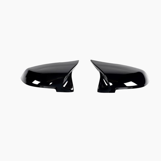 M Style Gloss Black replacement  Mirror Caps for BMW 5 Series F10 LCI (2014-2017)