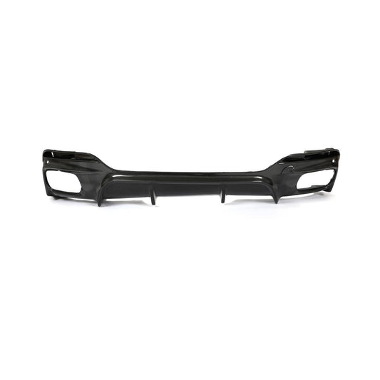 3D Style Carbon Fiber Rear Diffuser for BMW X6 F16 M Sport (2014-2019)