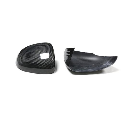 ST Style Carbon Fiber ADD ON Mirror Covers for Mercedes Benz A-Class W177 Pre-Facelift (2018-2022)