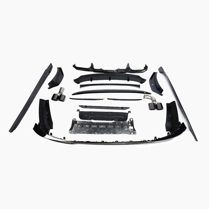 BMW X4 G02 (2018–present) Black Knight Aero Kit For M-Tech/18-20 Gloss Black