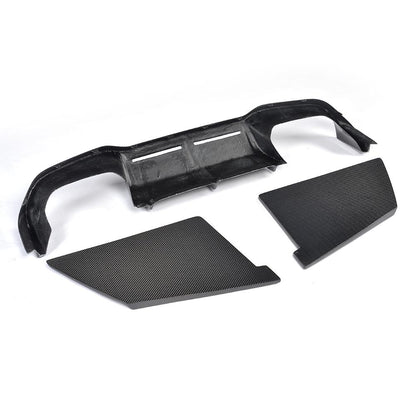 MTC Style Carbon Fiber Rear Diffuser for BMW M2 F87 Coupé (2016-2018)