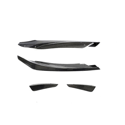ST Style Carbon Fiber Front Canards for Mercedes Benz A-Class W176 Sport/A45 AMG Facelift (2016-2018)