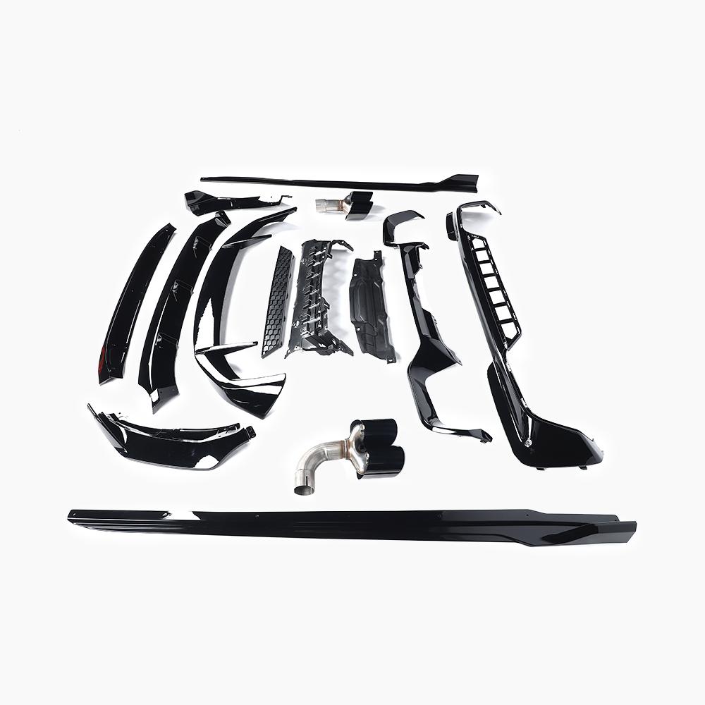 BMW X3 G01 (2018–present) Black Knight Aero Kit For M-Tech/18-20 Gloss Black