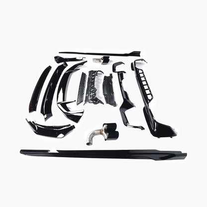 BMW X3 G01 (2018–present) Black Knight Aero Kit For M-Tech/18-20 Gloss Black