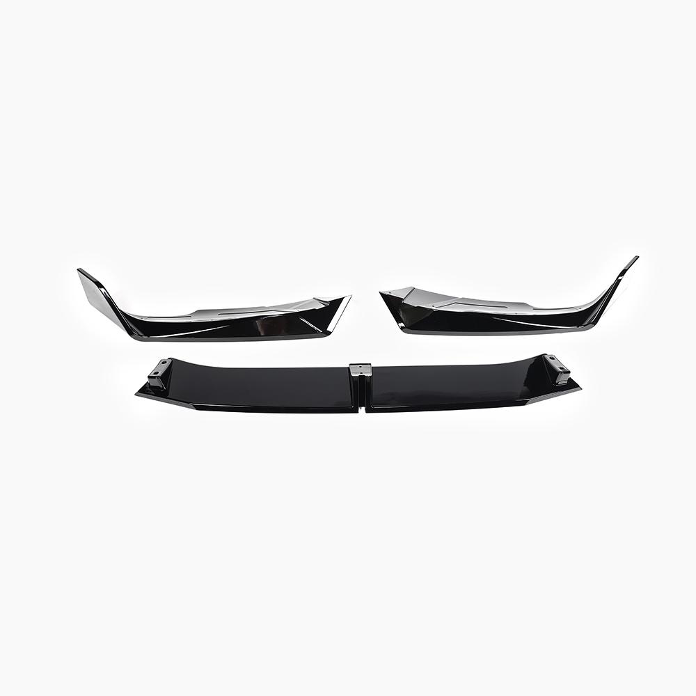 BMW X4 G02 (2018–present) X4 Black Knight Front Lip For 21-24 M-Tech