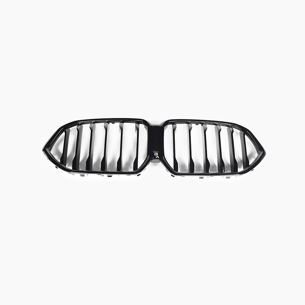 Single Slat Gloss Black Front Grille for BMW X6 G06 LCI (2023+)