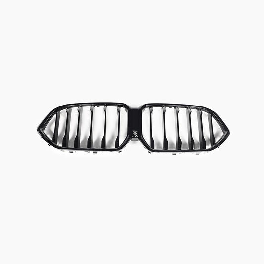 Single Slat Gloss Black Front Grille for BMW X6 G06 LCI (2023+)