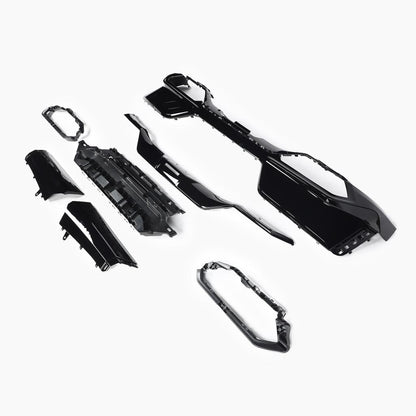 Gloss Black Rear Diffuser for BMW 7 Series,i7 G70 M Sport (2022+)
