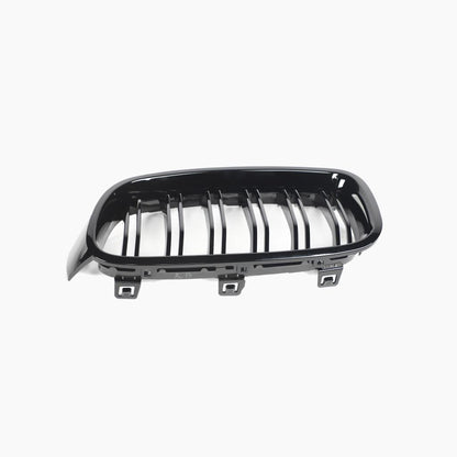 M3 Style Dual Slat Gloss Black Front Grille for BMW 3 Series F30 (2012-2019)