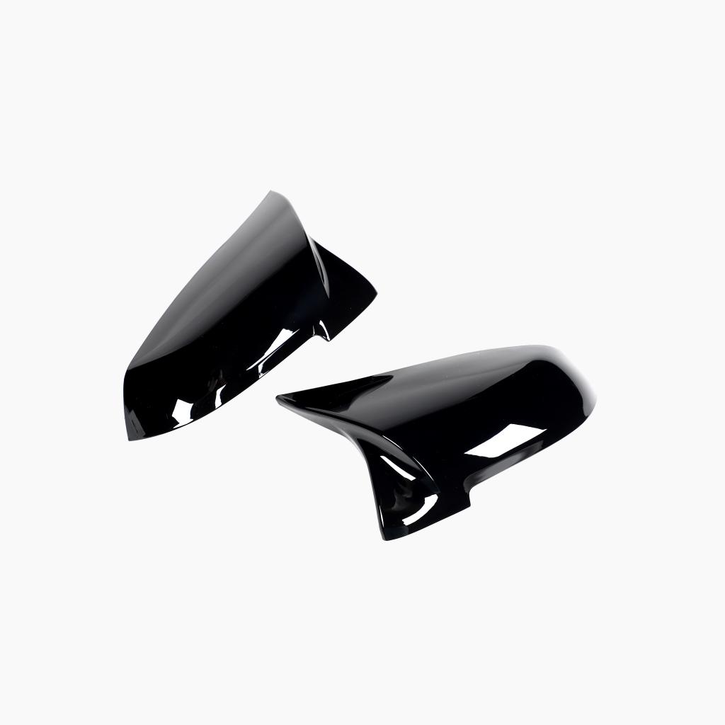 M Style Gloss Black replacement  Mirror Caps for BMW 5 Series F10 LCI (2014-2017)