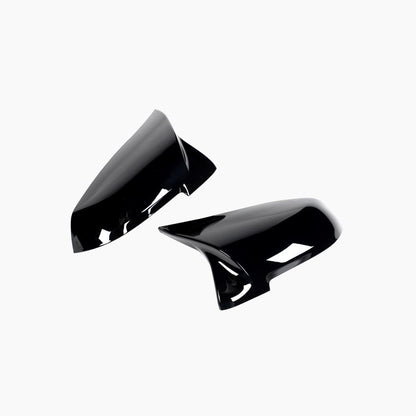 M Style Gloss Black replacement  Mirror Caps for BMW 5 Series F10 LCI (2014-2017)