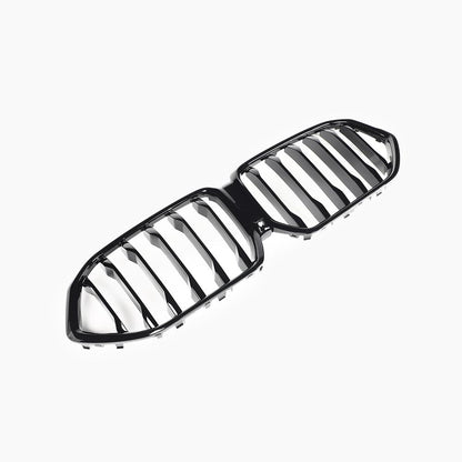 Single Slat Gloss Black Front Grille for BMW X6 G06 LCI (2023+)