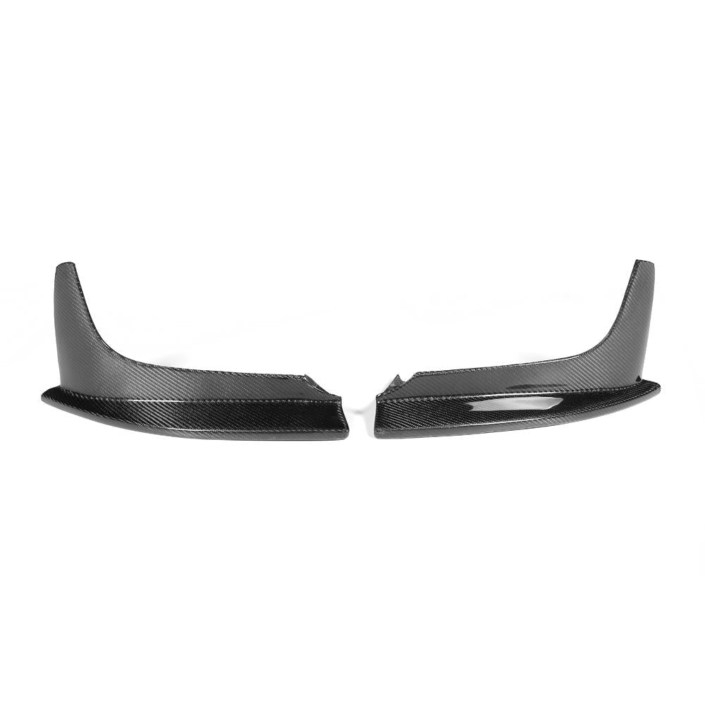 Performance Style Carbon Fiber Front Bumper Splitters for BMW 1 Series E82 1M Coupé（2011-2018）