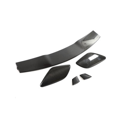 AMG Style Carbon Fiber Roof Spoiler for Mercedes Benz A-Class W177 Pre-Facelift Hatchback (2018-2022)