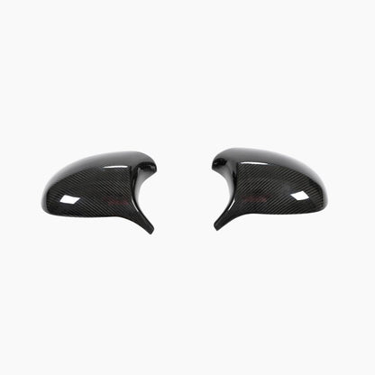 ST Style Carbon Fiber REPLACEMENT Mirror Cover Caps For BMW 3 Series E90/E91 LCI (2008-2012)