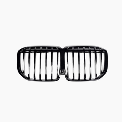 Single Slat Gloss Black Front Grille for BMW X7 G07 LCI (2023+)
