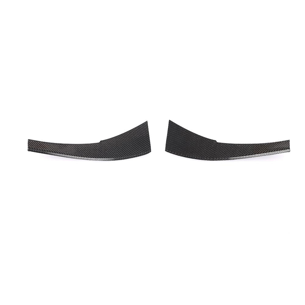ST Style Carbon Fiber Front Bumper Canards for BMW 3 Series M3 E90/E92/E93 (2007–2013)