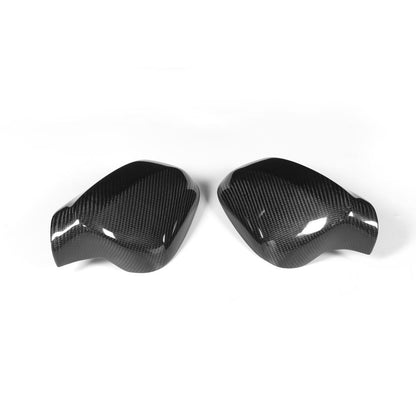 ST Style Carbon Fiber add on Mirror Caps for BMW 3 Series E92 LCI (2010-2013)