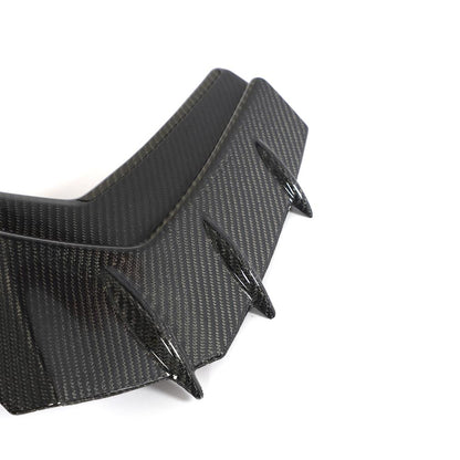 ST Style Carbon Fiber Front Bumper Fins for Audi S3 8Y (2020-2024)