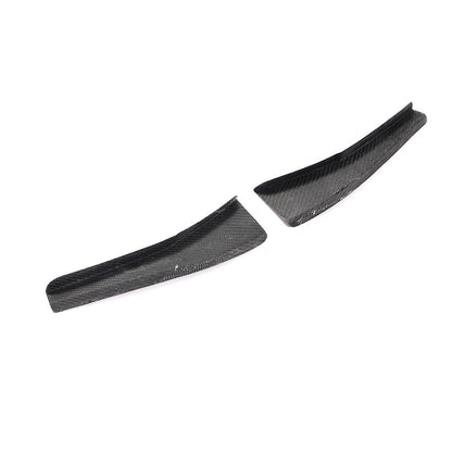 ST Style Carbon Fiber Front Bumper Canards for BMW 3 Series M3 E90/E92/E93 (2007–2013)