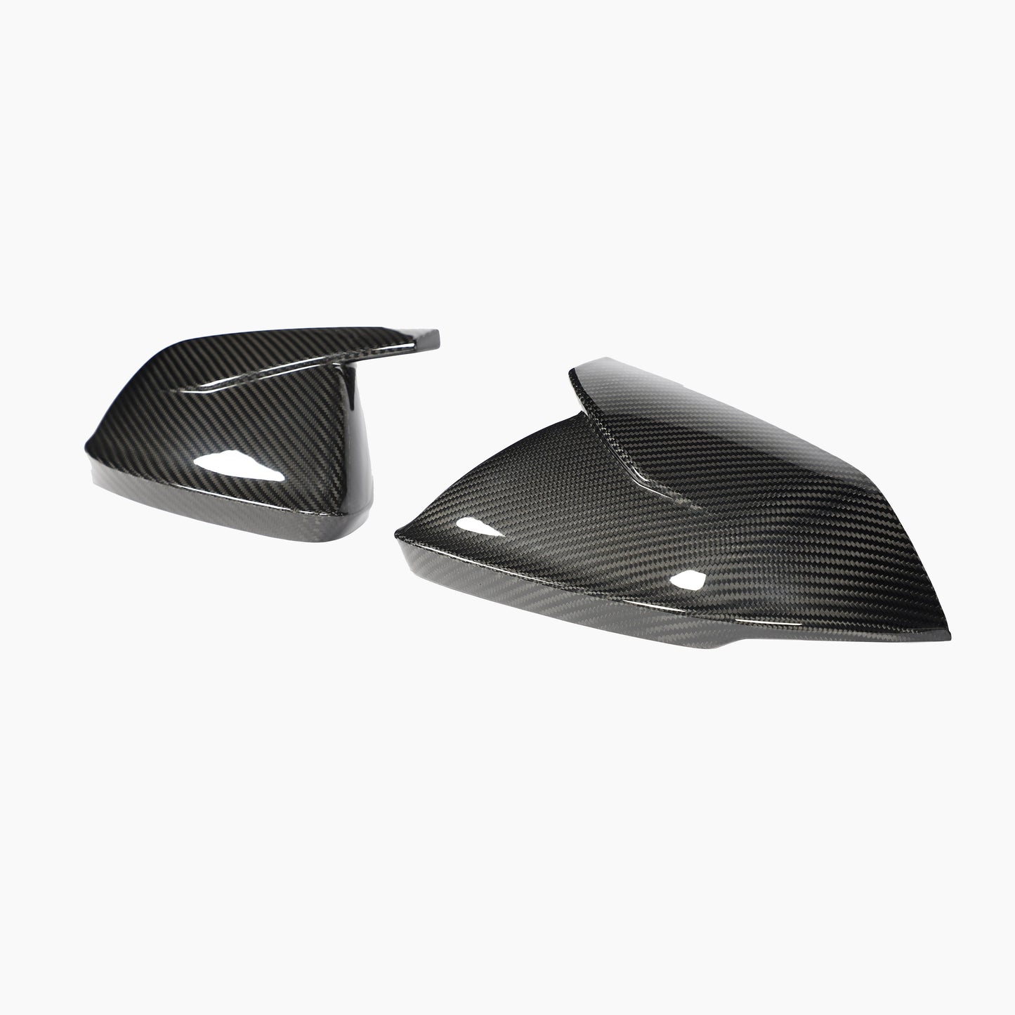 M4 Style Carbon Fiber add on Mirror Caps for Audi RSQ8 Pre-LCI (2019-2023) Lamborghini Urus