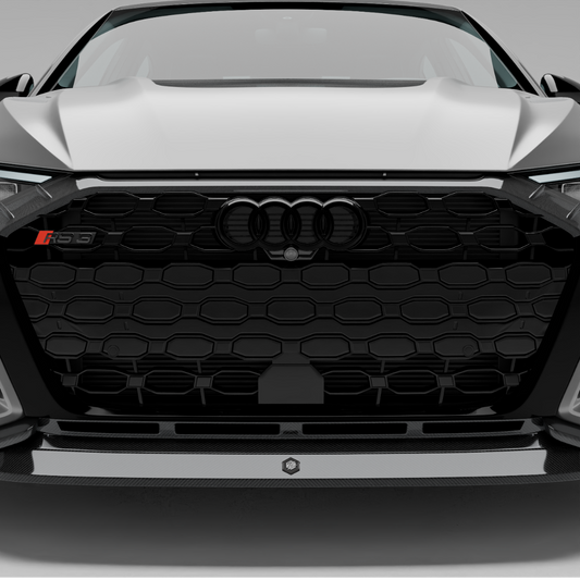 Audi RS3 8Y sedan carbon fiber front grille main view