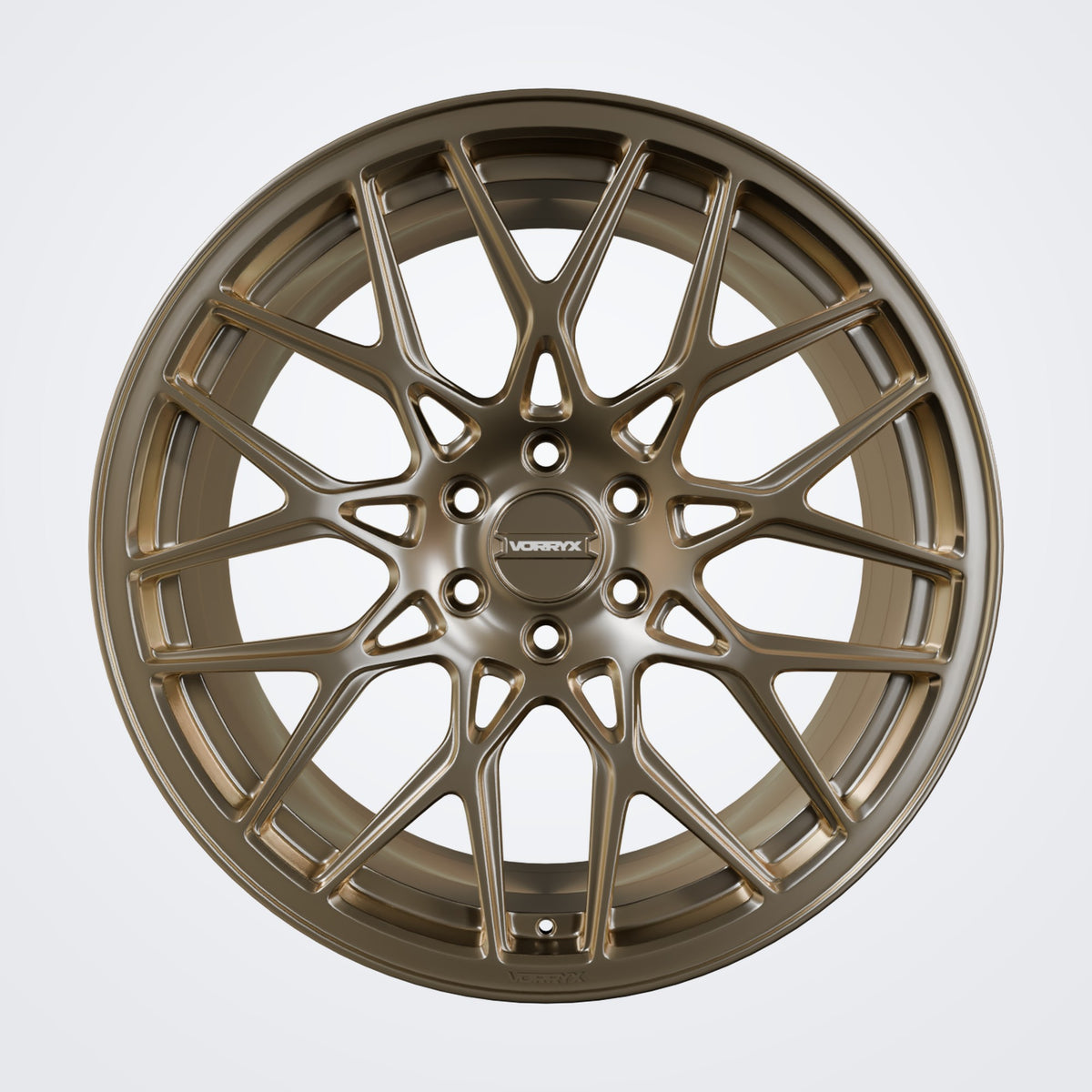 VX-05 forged wheel - Bronze, front view