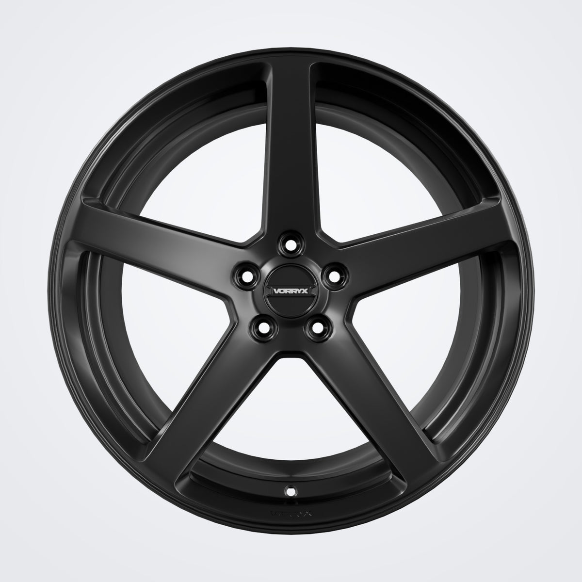 VX-06 forged wheel - Black, front view