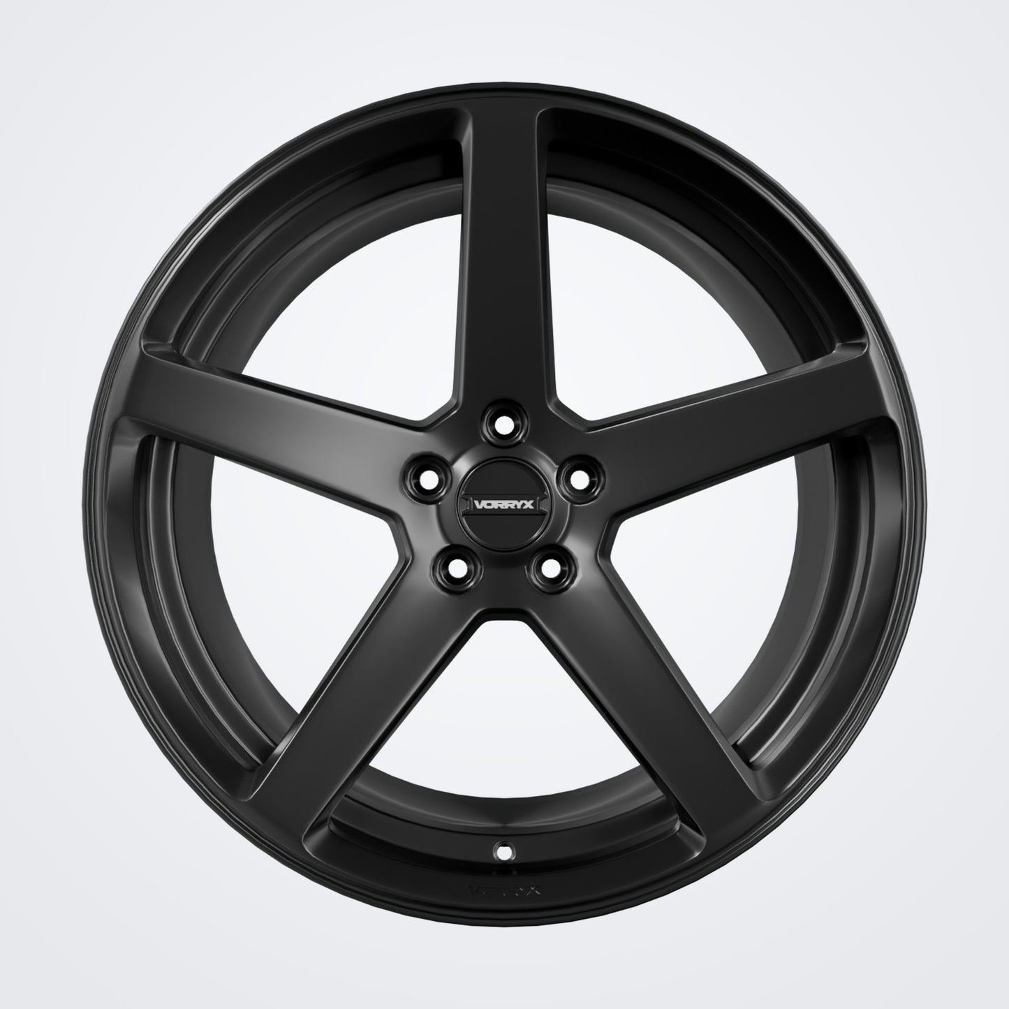 VX-06 forged wheel - Black, front view