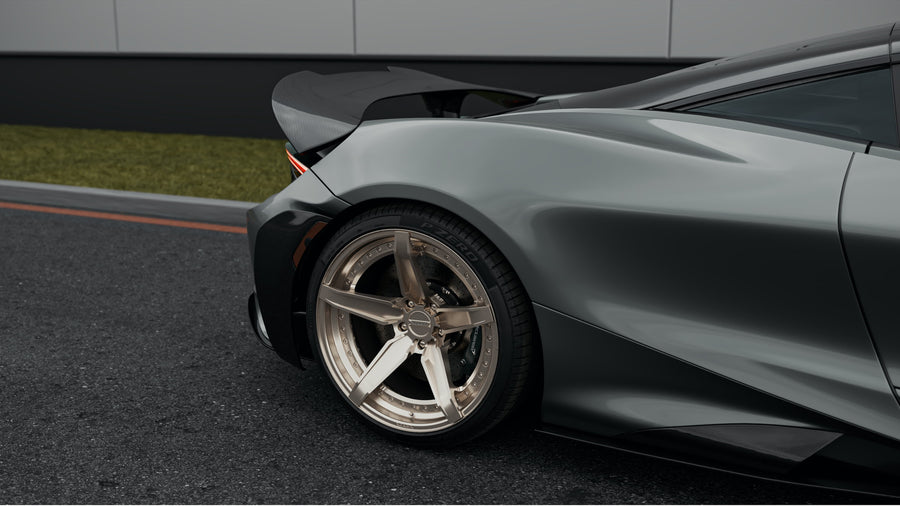 Vorryx VX Series forged wheels on a McLaren 765LT, photo 2