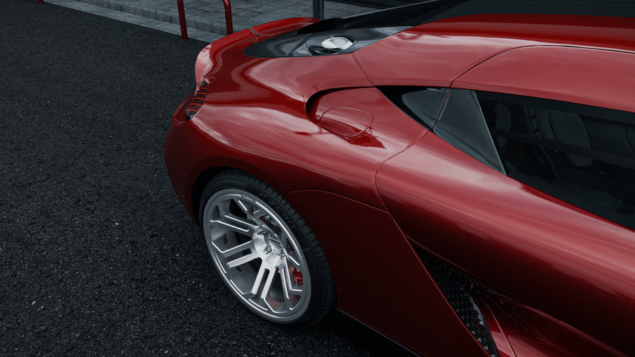Vorryx VX Series forged wheels on a Koenigsegg Gemera, photo 7
