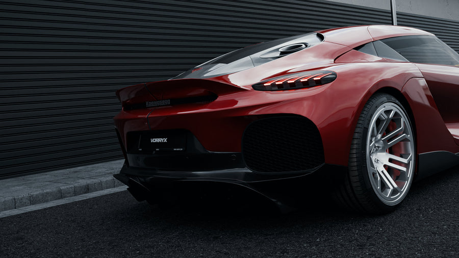Vorryx VX Series forged wheels on a Koenigsegg Gemera, photo 8
