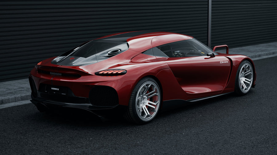 Vorryx VX Series forged wheels on a Koenigsegg Gemera, photo 10