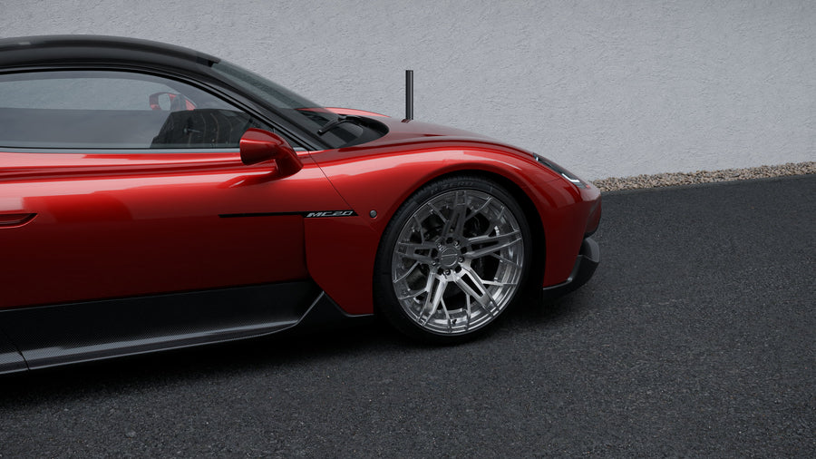 Vorryx VX Series forged wheels on a Maserati MC20, photo 6