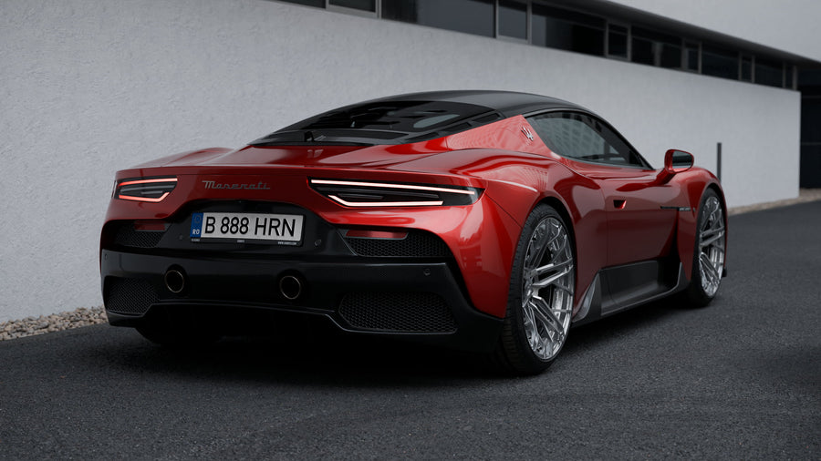 Vorryx VX Series forged wheels on a Maserati MC20, photo 8