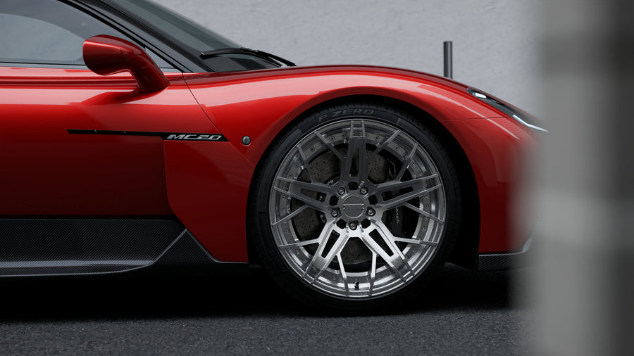 Vorryx VX Series forged wheels on a Maserati MC20, photo 13