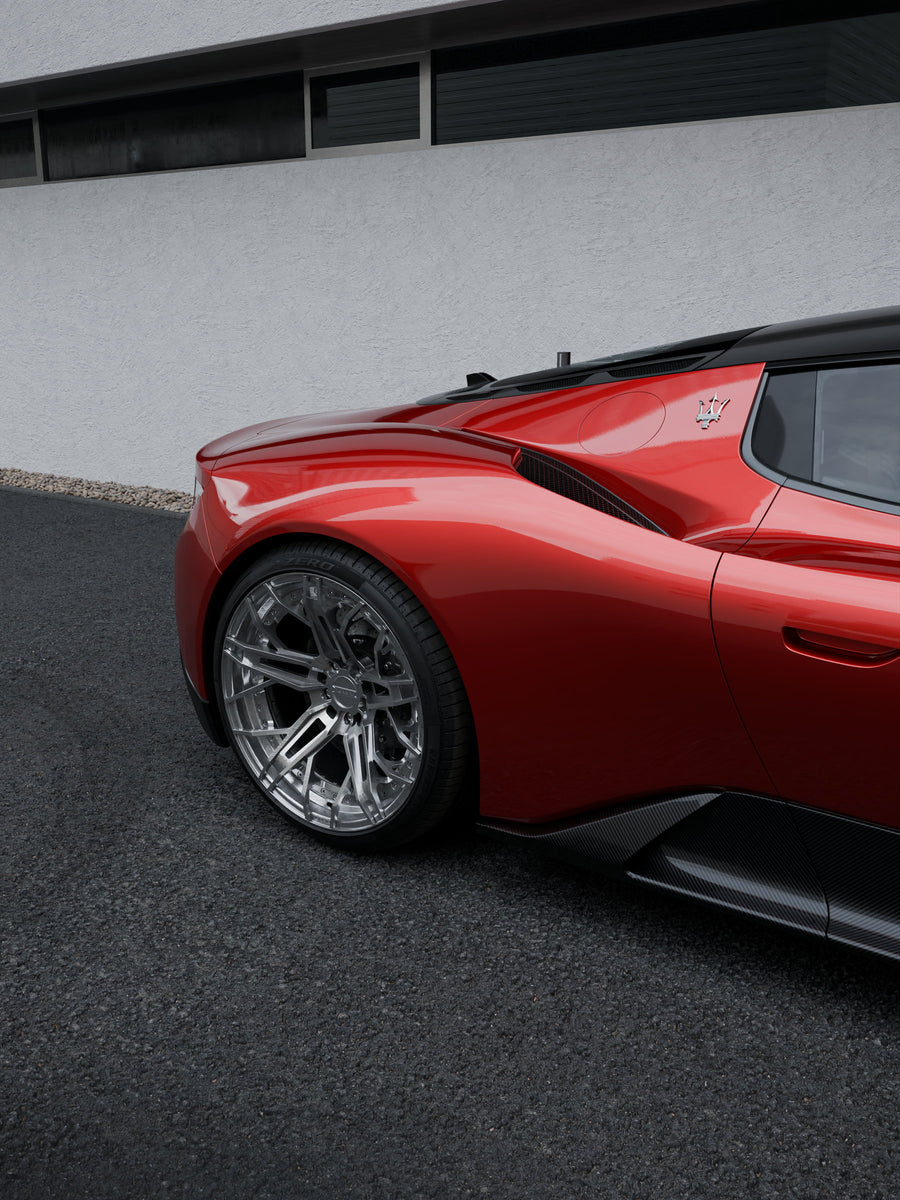 Vorryx VX Series forged wheels on a Maserati MC20, photo 17