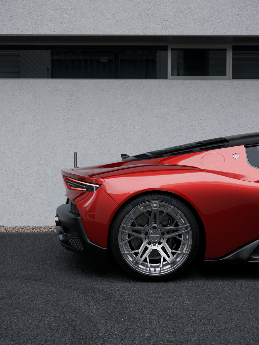 Vorryx VX Series forged wheels on a Maserati MC20, photo 19