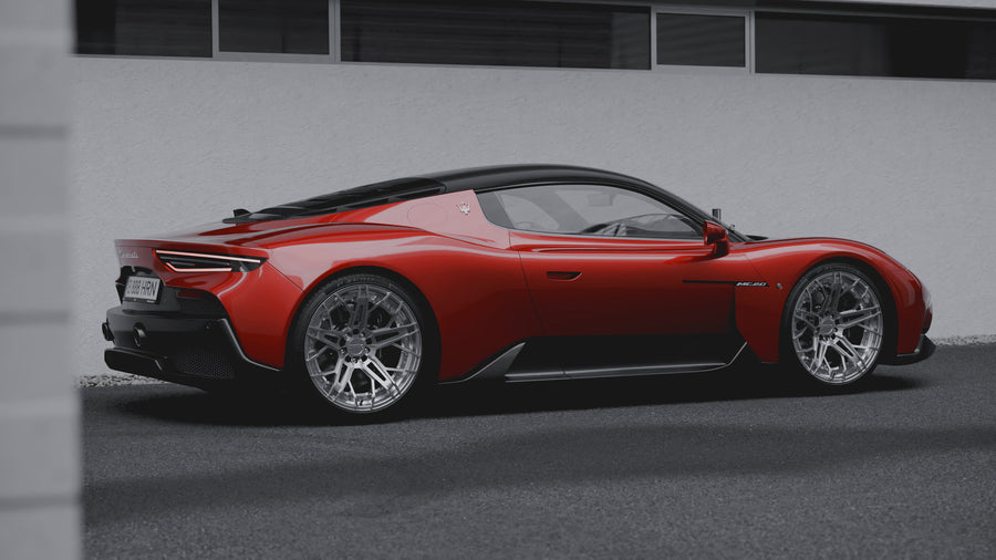 Vorryx VX Series forged wheels on a Maserati MC20, photo 30