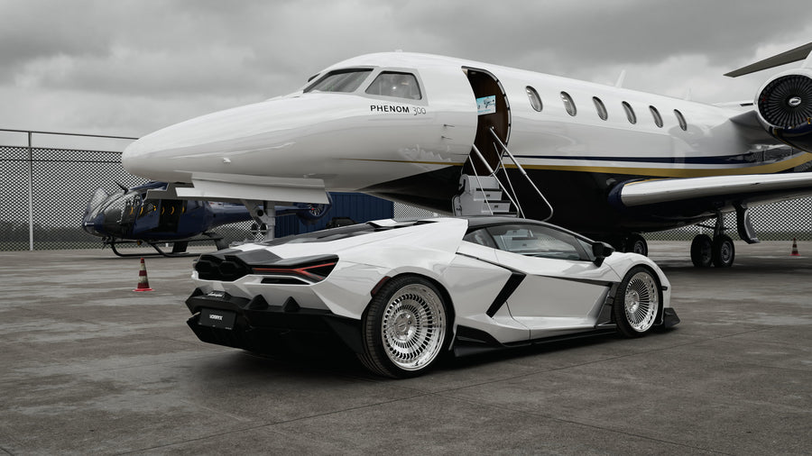 Vorryx VX Series forged wheels on a Lamborghini Revuelto, photo 1