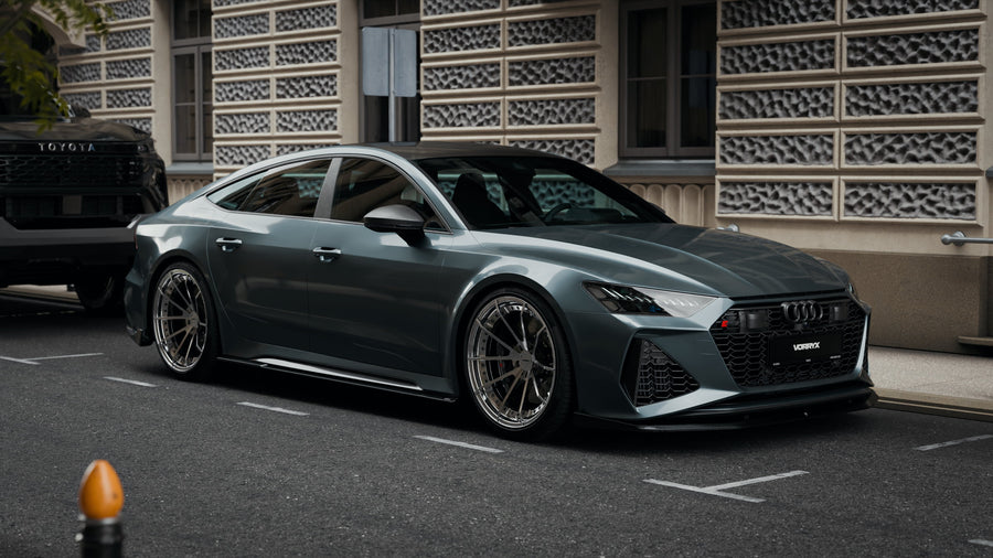 Vorryx VX Series forged wheels on an Audi RS7, photo 1