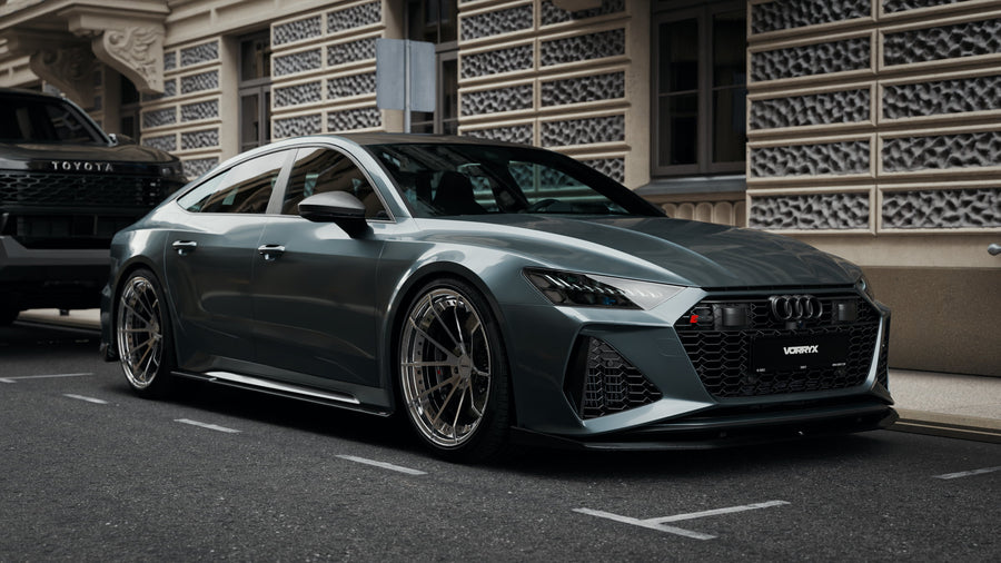 Vorryx VX Series forged wheels on an Audi RS7, photo 4