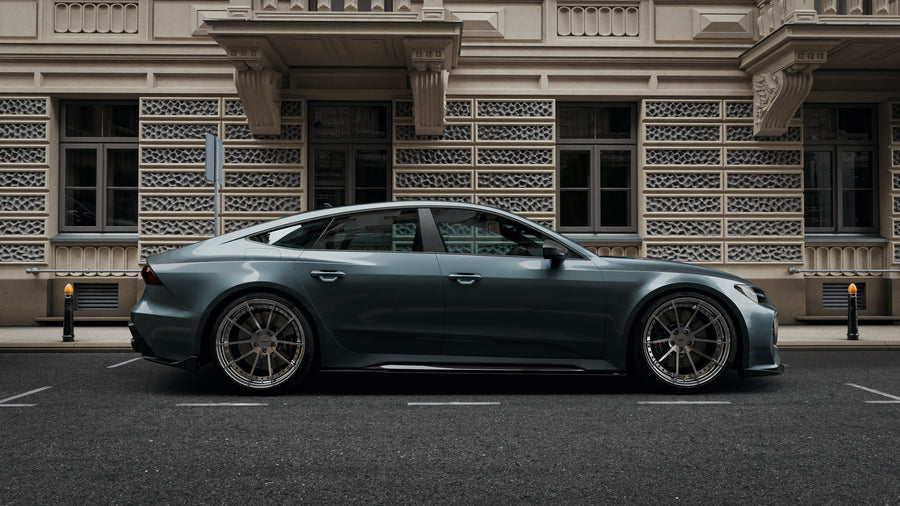Vorryx VX Series forged wheels on an Audi RS7, photo 11