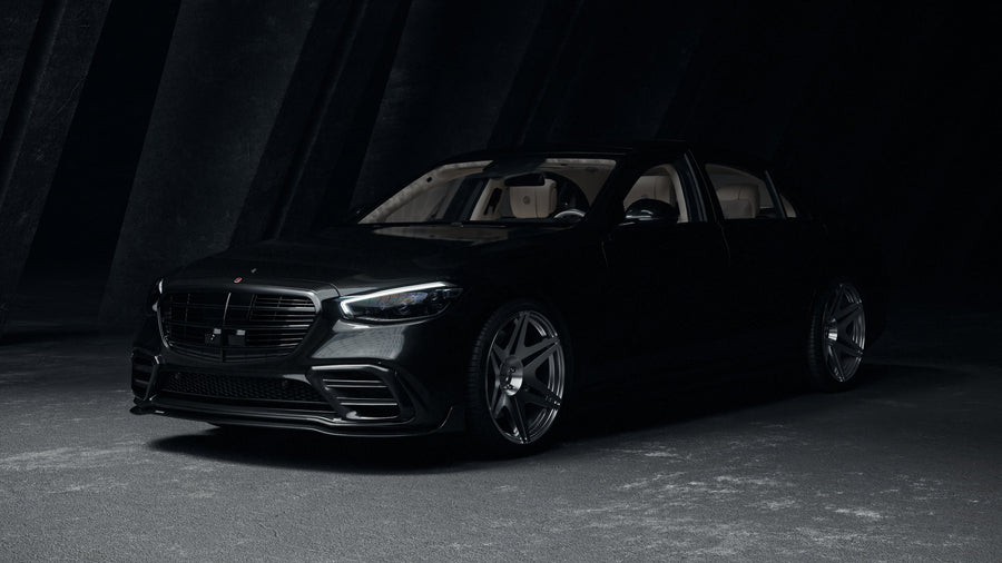 Vorryx VX Series forged wheels on a Mercedes-Benz S-Class, photo 2