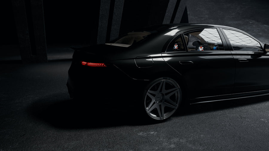 Vorryx VX Series forged wheels on a Mercedes-Benz S-Class, photo 3