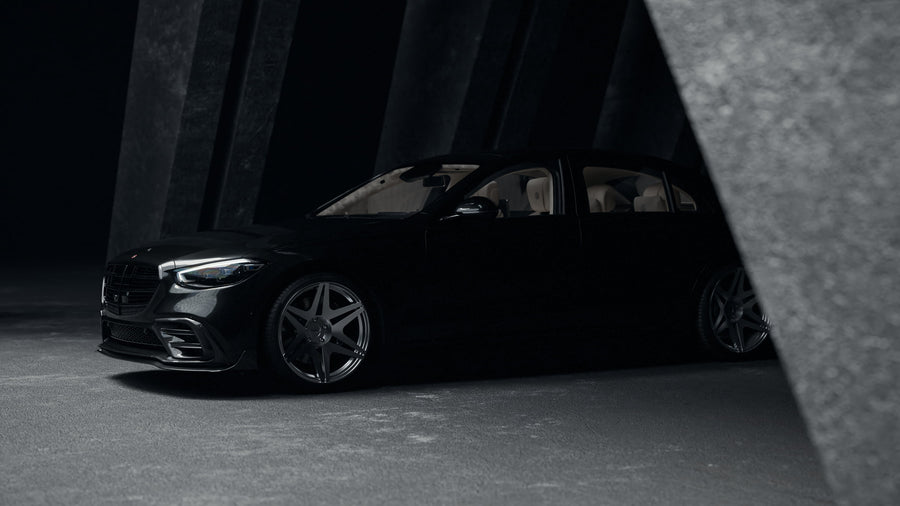 Vorryx VX Series forged wheels on a Mercedes-Benz S-Class, photo 7