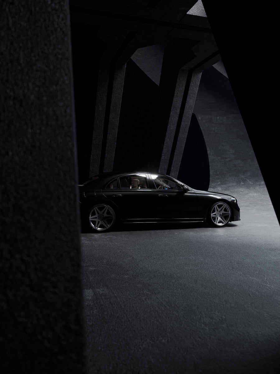 Vorryx VX Series forged wheels on a Mercedes-Benz S-Class, photo 17