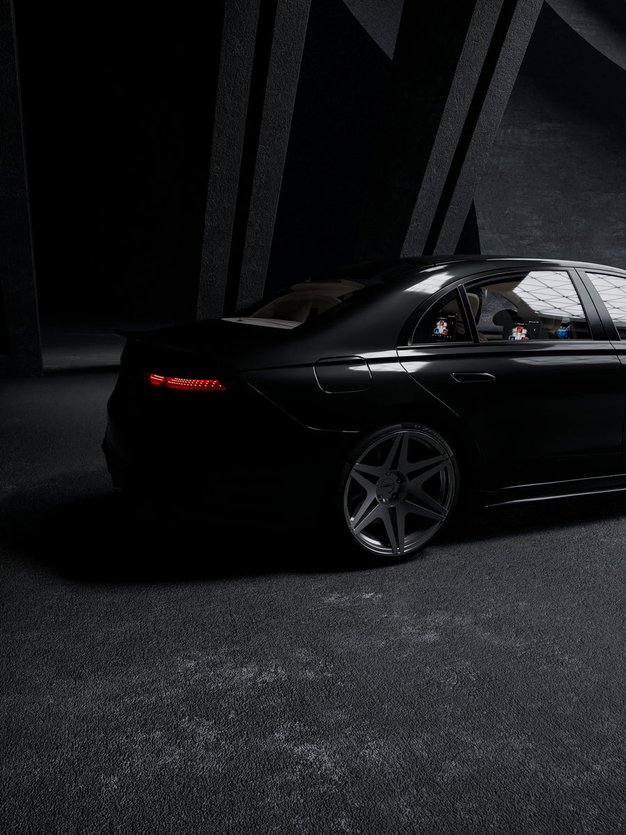 Vorryx VX Series forged wheels on a Mercedes-Benz S-Class, photo 18