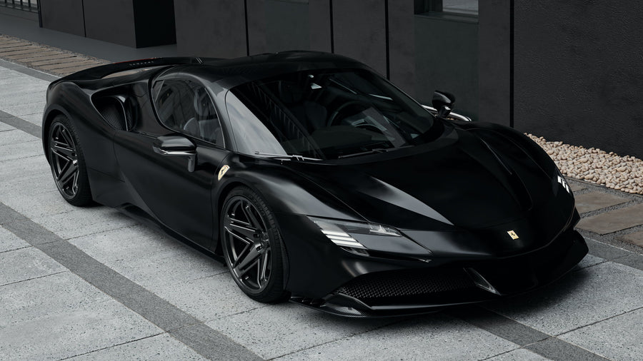 Vorryx VX Series forged wheels on a Ferrari SF90, photo 8