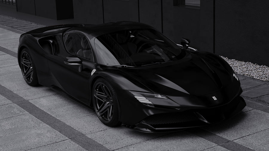 Vorryx VX Series forged wheels on a Ferrari SF90, photo 17